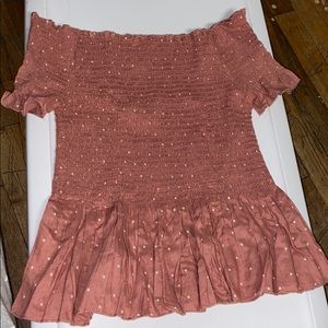 Off the shoulder top